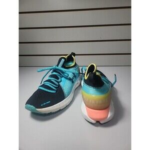 Under Armour HOVR PHANTOM SE RNR SZ 9 3022546300 SIZE 9 Aqua Black Yellow